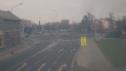 Křižovatka ulic Komenského a Velké Novosady