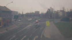 Křižovatka ulic Komenského a Velké Novosady