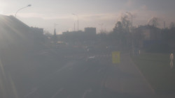 Křižovatka ulic Komenského a Velké Novosady