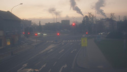 Křižovatka ulic Komenského a Velké Novosady