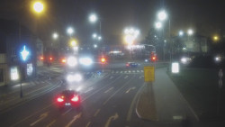 Křižovatka ulic Komenského a Velké Novosady