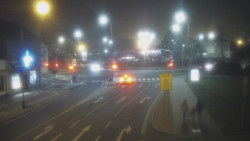 Křižovatka ulic Komenského a Velké Novosady