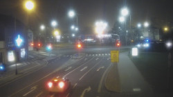 Křižovatka ulic Komenského a Velké Novosady