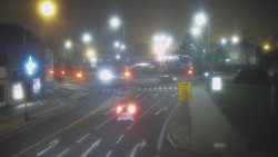 Křižovatka ulic Komenského a Velké Novosady