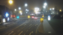 Křižovatka ulic Komenského a Velké Novosady