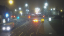 Křižovatka ulic Komenského a Velké Novosady