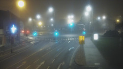 Křižovatka ulic Komenského a Velké Novosady