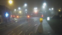 Křižovatka ulic Komenského a Velké Novosady