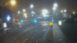 Křižovatka ulic Komenského a Velké Novosady