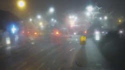 Křižovatka ulic Komenského a Velké Novosady