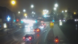 Křižovatka ulic Komenského a Velké Novosady