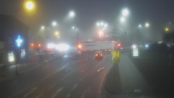 Křižovatka ulic Komenského a Velké Novosady