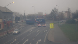 Křižovatka ulic Komenského a Velké Novosady