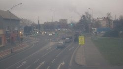 Křižovatka ulic Komenského a Velké Novosady