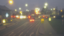 Křižovatka ulic Komenského a Velké Novosady