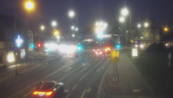 Křižovatka ulic Komenského a Velké Novosady