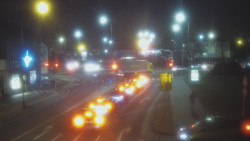 Křižovatka ulic Komenského a Velké Novosady