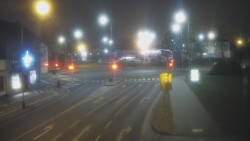 Křižovatka ulic Komenského a Velké Novosady