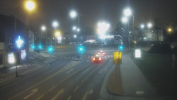 Křižovatka ulic Komenského a Velké Novosady