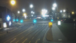 Křižovatka ulic Komenského a Velké Novosady