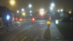 Křižovatka ulic Komenského a Velké Novosady