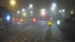 Křižovatka ulic Komenského a Velké Novosady