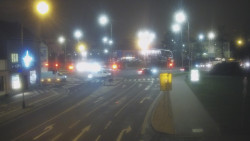 Křižovatka ulic Komenského a Velké Novosady