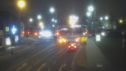 Křižovatka ulic Komenského a Velké Novosady