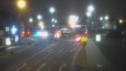 Křižovatka ulic Komenského a Velké Novosady