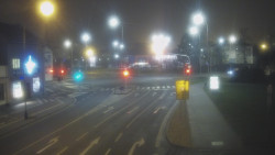 Křižovatka ulic Komenského a Velké Novosady