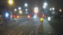 Křižovatka ulic Komenského a Velké Novosady