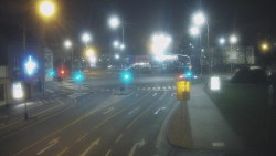 Křižovatka ulic Komenského a Velké Novosady