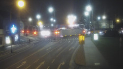 Křižovatka ulic Komenského a Velké Novosady