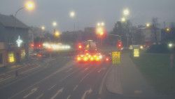 Křižovatka ulic Komenského a Velké Novosady