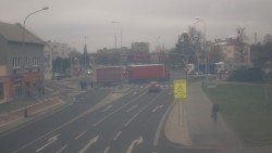 Křižovatka ulic Komenského a Velké Novosady