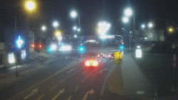 Křižovatka ulic Komenského a Velké Novosady