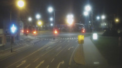 Křižovatka ulic Komenského a Velké Novosady