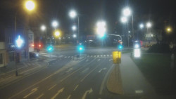 Křižovatka ulic Komenského a Velké Novosady