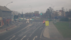 Křižovatka ulic Komenského a Velké Novosady