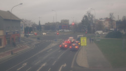 Křižovatka ulic Komenského a Velké Novosady