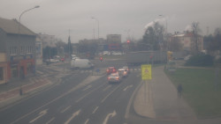 Křižovatka ulic Komenského a Velké Novosady