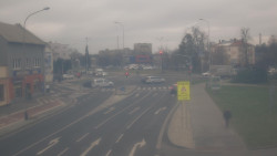 Křižovatka ulic Komenského a Velké Novosady