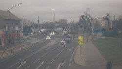 Křižovatka ulic Komenského a Velké Novosady