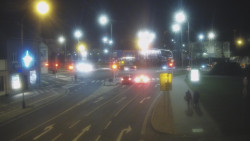 Křižovatka ulic Komenského a Velké Novosady