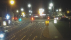 Křižovatka ulic Komenského a Velké Novosady