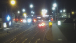 Křižovatka ulic Komenského a Velké Novosady