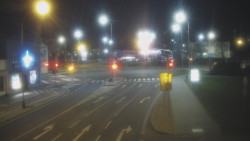 Křižovatka ulic Komenského a Velké Novosady