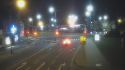 Křižovatka ulic Komenského a Velké Novosady