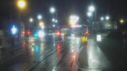 Křižovatka ulic Komenského a Velké Novosady