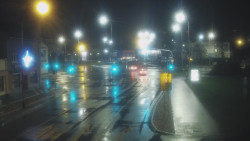 Křižovatka ulic Komenského a Velké Novosady